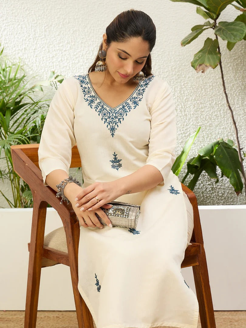 Ivory Charm Kurti