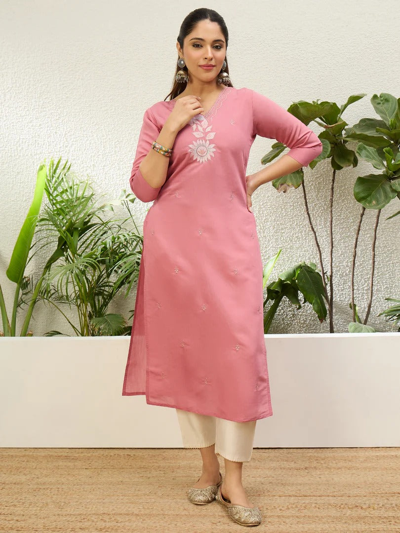 Blush Bloom Kurti