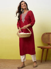 Ruby Elegance Kurti