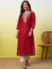 Ruby Elegance Kurti