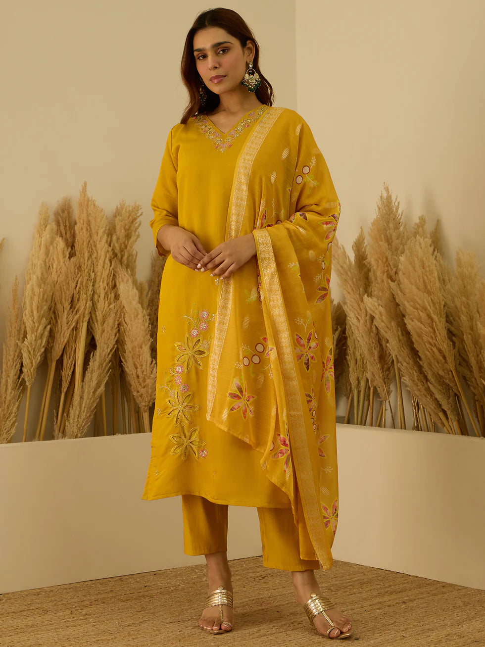 Mustard Blossom Festive Set