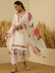Ivory Floral Elegance Set