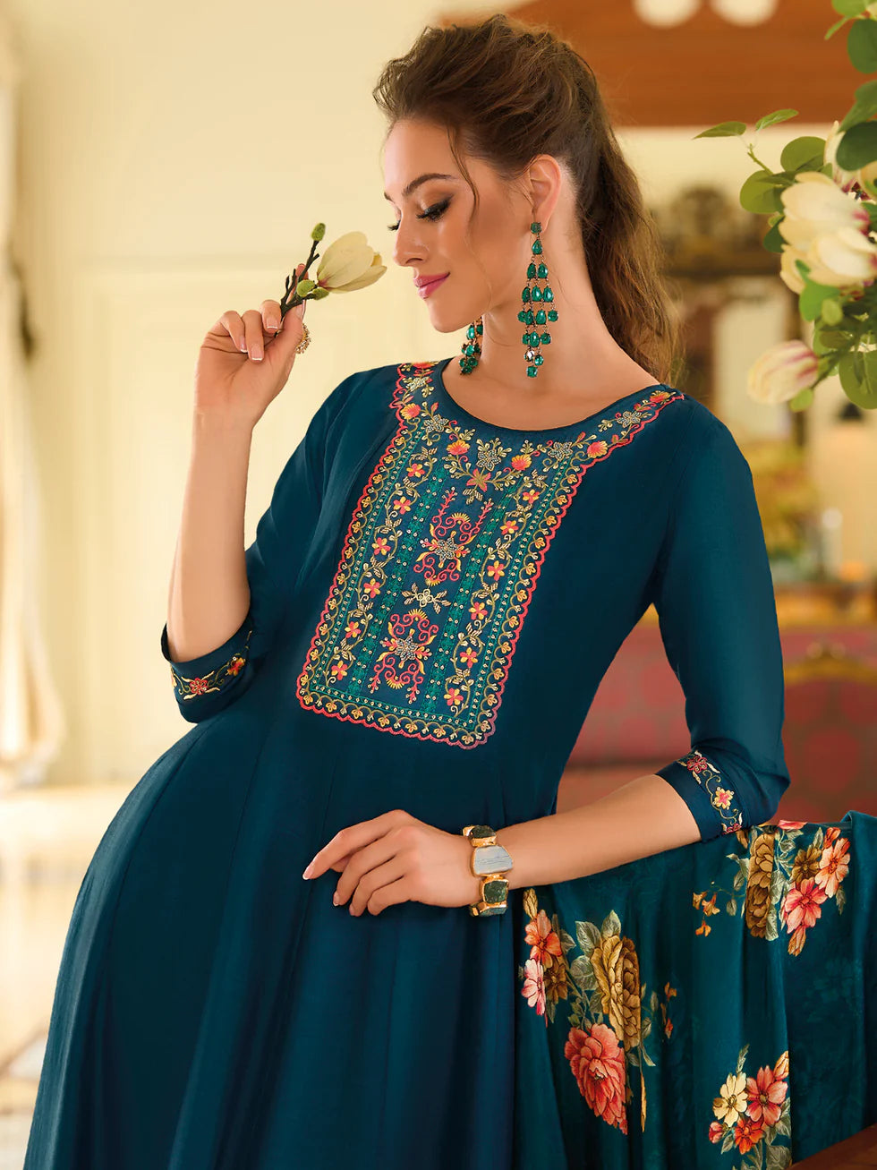 Zoya Festive Anarkali Set